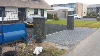 Voegwerk in de Blauwe Stad te Groningen