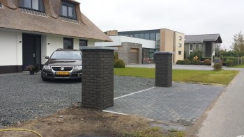 Voegwerk in de Blauwe Stad te Groningen